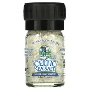 Celtic Sea Salt, Light Grey Celtic, Vital Mineral Blend, Mini Salt Grinder, 1.8 oz (51 g)