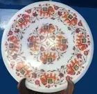 2' white marble coffee center table top inlay lapis mosaic elephant room decor
