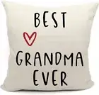 Grandma Pillow Covers 18x18,Gifts for Grandma,Funny Grandma Gifts,Gift Color-1