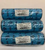 3 Rolls Wax 4.33 x 243 Thermal Transfer Ribbon 110x74 Zebra