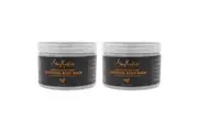 African Black Soap Soothing Body Mask - Pack of 2 by Shea Moisture for Unisex - 12 oz Mask