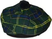 Scottish hat Scottish Traditional Tam o' Shatner Tammy Hat Made Medium Gordon