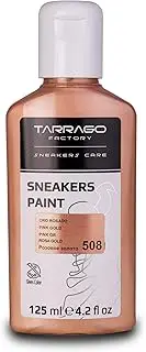 Tarrago Sneaker Leather Paint–Acrylic Customize Shoe Paint–For Sneakers, Boots, Bags, Purses–Matte,Flexible, Perfect Coverage–Rose Gold #508 – 4.4 Fl.Oz.