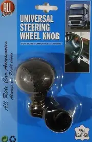 Steering Knob - Real Leather