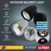 LED Security Sensor Light Outdoor 15W 30W Garage Flood Light Single Twin Spot