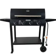 Jumbuck 4 Burner Portland Hooded Gas BBQ