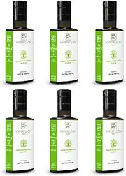 HYPERELEON GREEN Polyphenol Rich Olive Oil | Organic, High Phenolic, Greek Extra Virgin Olive Oil 100% Pure & Natural | Bio & Unfiltered | 16 Top Global HEALTH & NUTRITION Awards | 260ml (Pack of 6)
