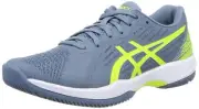 asics tennis shoes SOLUTION SWIFT FF 401 (steel blue/hazard green) 25.0 cm 2E