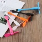 for Computer Travel Fan Portable Flexible Neck Mini Cooling Fan USB Fans