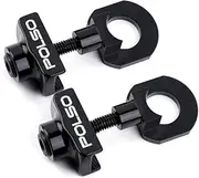 POLSO 2Pcs 3/8 in 10mm Bicycle Tensioners Fixed Gear Bicycle Chain Tensioner