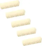 ULDIGI 5pcs Mandolin Nuts for Acoustic Guitar 8 String Guitar Saddle Replacement Accessories Easy Install Material Tone Enhancement