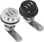 SHINEOFI 2pcs Mechanical Combination Lock for Drawers and File Cabinets Durable Security Lock for Mailboxes and Electrical Boxes Easy to Operate Reliable Protection Elegant Design