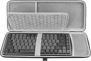 Geekria 75% Keyboard and Mouse Case, Portable Hard Shell Travel Bag for 84 Keys Computer Mechanical Gaming Keyboard, Compatible with Logitech MX Mechanical Mini, Keychron K3 Version 2