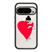 Google Pixel 9 Pro Impact Magnetic Case Big Love Heart