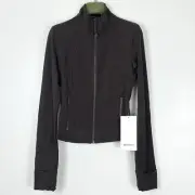NWT Lululemon Define Cropped Jacket *Nulu Espresso Size 4 Rare Sold Out