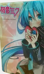 5 HATSUNE MIKU NEW Sealed 2022 COLORFUL 16 Month 12×24 WALL CALENDAR CALENDARS