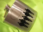 Things Remembered 6oz. Men's Suit Up Stainless Steel Flask