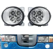 2 LED Daytime Day Lights Fog Lamps for Scania 6 series R Truck OEM replace