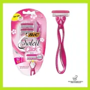BIC Simply Soleil Click Women's Razors Kit - Pack of 1 Handle and 6 Cartridges