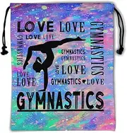 Gymnastics Grip Bag Girl Grip Bags for Gymnasts Gymnastic Bag Drawstring Bag Athlete Gym String Bag