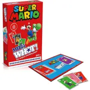 MEGA WHOT! Super Mario Edition Kids/Family Tabletop Themed Board Game 5+