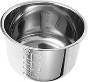 DONFAMDS Stainless Steel Rice Cooker Inner Pot Professional Electric Cooker Liner Pot Replacement Multipurpose Design for Cooking Soup Cakes Accessory
