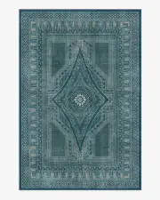 185' x 275' | Machine Washable Runner Rug | Kid & Pet Friendly | Indoor Rug | Nomad Blue Rug by Martyn Lawrence Bullard | Ruggable