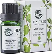 Marjoram Essential Oil - 100% Pure Marjoram Oil for Diffuser & Humidifier, Calming & Relaxing Aromatherapy Oils | 10ml, HEALTREE