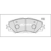 ACDelco Front Brake Pad ACD1802 to suit Toyota Corolla - 19346730