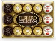 Ferrero T15 Collection Rocher Rondnoir and Raffaello Chocolates gift Box 172 g