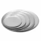 NEW PIZZA PLATE 380mm PACK OF 12 - Aluminium Tray Holder Pan Oven Stone 38cm