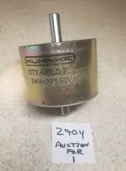 New! Kuhnke D73-41-BLO-F 24V Rotary Solenoid - CCW 35° 10mm Dual Shaft