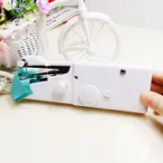 Mini Handheld Sewing Machine Cordless Hand Held Portable Clothes Stitch Home