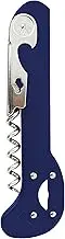 Original Franmara Boomerang Classic Waiter Style Corkscrew with Foil Cutter - Medium Blue