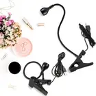 UV LED Light Nail LED Curing Light with Gooseneck USB Lamp Clamp-~ .a