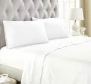 Organic Cotton 300 Thread Count Fitted Sheet, Deep Pocket Fitted Sheet, Perca...