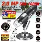 USB Digital LED 50X-1600X 1080P Handheld Microscope Magnifier for Android Phone