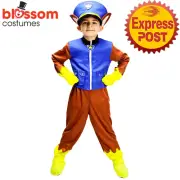 JDP207 Dog Police Detective Paw Patrol Boys Chase Cartoon Book Week Costume Kids