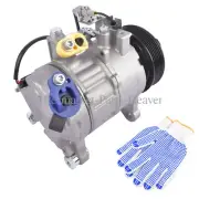 A/C Compressor Set for BMW E84 E89 F25 F26 2012-2016 L4 2.0L 6SBU14C 64529223694 (for: BMW)