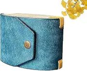 [generic] The Cash Wrap Wallet,Fast Cash Access Money Holder,Money Wallet Organizer ForCash,Compact Pocket WalletWith Magnetic Clasp, Handmade Leather Wallets Travel Wallets for Men (Blue)