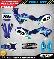FOXY STYLE decal kit Fits Yamaha YZF 450 2018 - 2020 Full Custom Graphics Kit
