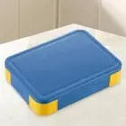Portable Bento Box Fruit Salad Lunch Box Microwavable 5 Grid for School Office
