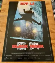 Vintage 1999 Jet Li Black Mask Original Movie Store Poster 27X40