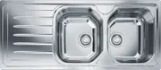 Franke Ondaline Double Bowl Sink with Drainer