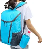Outdoor Backpack,20L Lightweight Foldable Hiking Backpack | Outdoor Mountaineering Bags for Tracking Adventure Fishing Scout Portage Trail Women