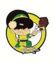 AVATAR - The Last Airbender - Toph Chibi enamel pin - Free AU Post -AU Stock