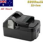 6000mAh 14.4V Li-ion Battery for Hitachi 329901 329877 BSL1430 BSL1415 DV14DSL