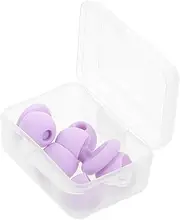 Noise Cancelling Earplugs Reusable for Sleeping Swimming Concerts Soft Silicone Ear Protection Noise Reduction