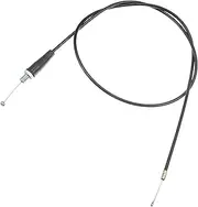 X AUTOHAUX Throttle Cable Motorcycle Accessory Straight Connector for 50cc-250cc Motorcycle Mini Bike ATV 4 Wheeler Quad Scooter Metal Rubber Black