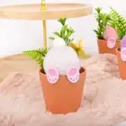 DIY Crafts Artificial Rabbit Potted Plant Party Favors